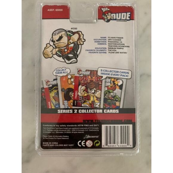 NIP Fu Man Finger Tech Deck Dude - Picture 5 of 5